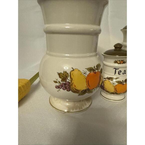 Vintage 1950’s Fruit festival canisters Webb Japan - Picture 8 of 15